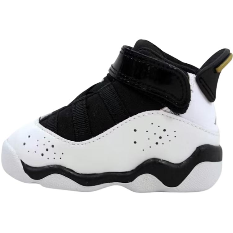 Jordan Jordan Air Jordan 6 Rings Abrasion Resistant Mid top Toddler Shoes White Infant And Toddler