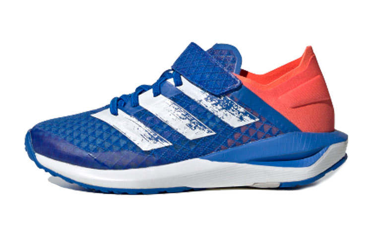 Adidas Adidas Rapidafaito Summer.Rdy EL C Mesh Breathable Low top Kids' Running Shoes Blue Pink Children Aged 3 7 Years Old