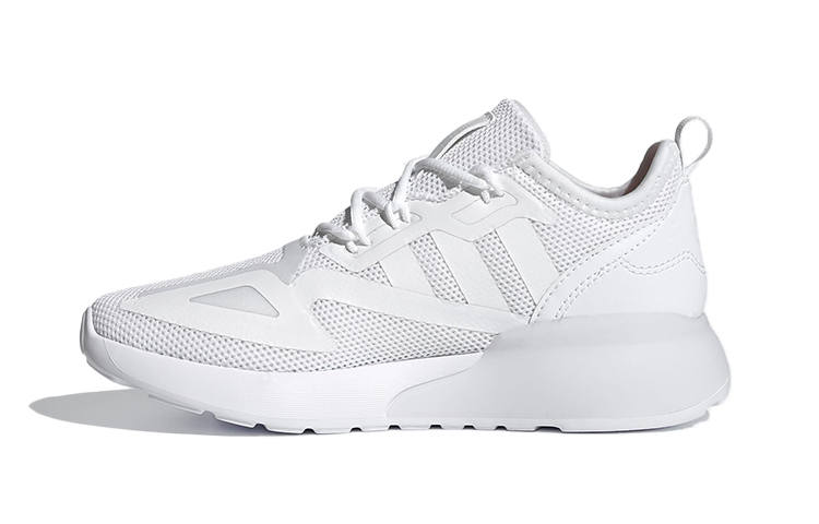Adidas Originals ZX 2K Breathable Low top Kids Lifestyle Shoes White Children Aged 3 7 Years Old