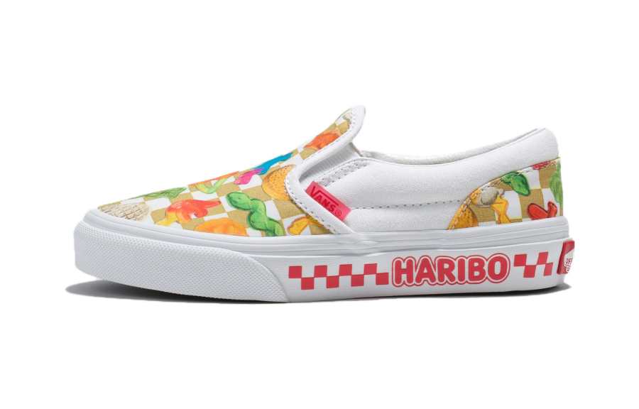 Vans Haribo Cushioning, Wear Resistant Low top Kids' Skateboarding Shoes Multicolor Children Aged 3 7 Years Old