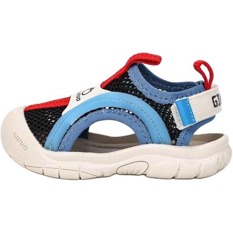 QINUOSHU Mesh Slip Resistant Cushioning Breathable Low top Children's Sandals Children Aged 3 7 Years Old