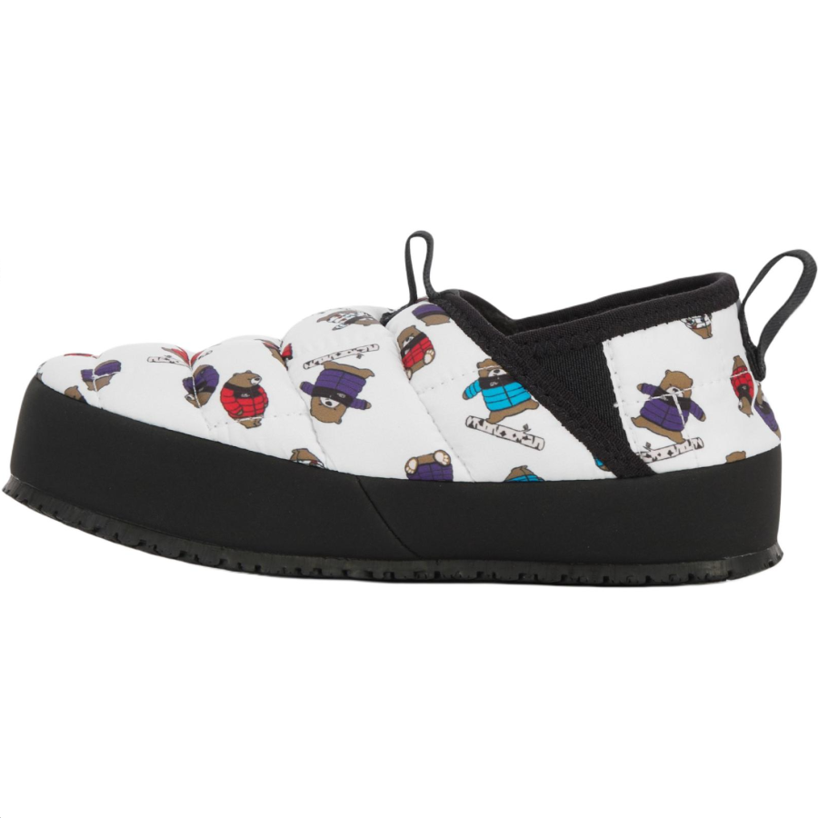 THE NORTH FACE Thermoball Traction Slip Resistant Waterproof Non Slip And Waterproof Low top Kids Lifestyle Shoes White