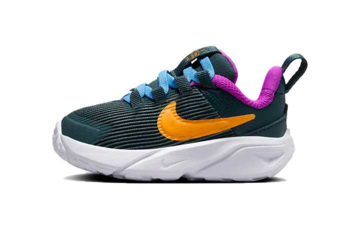Nike Nike Star Runner 4 Soft And Comfortable Slip Resistant Cushioning Abrasion Resistant Breathable