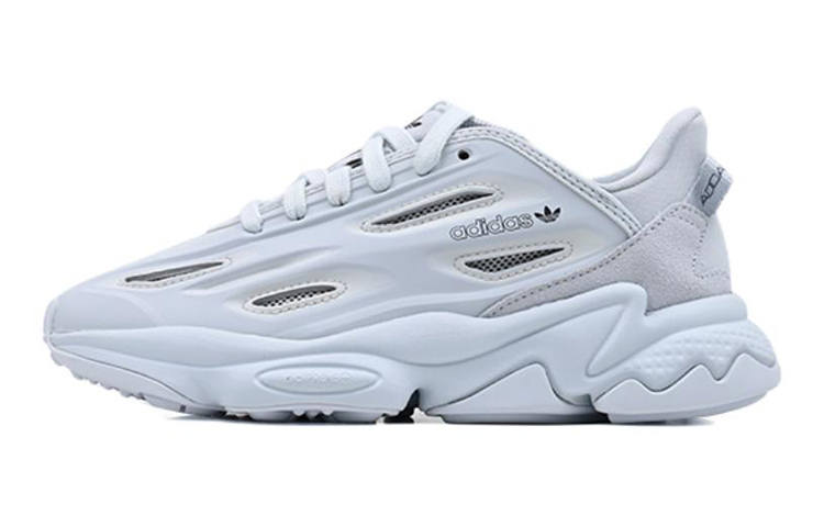 Adidas Originals Ozweego Celo Comfortable Abrasion Resistant Low top Sports Casual Shoes White Teenagers
