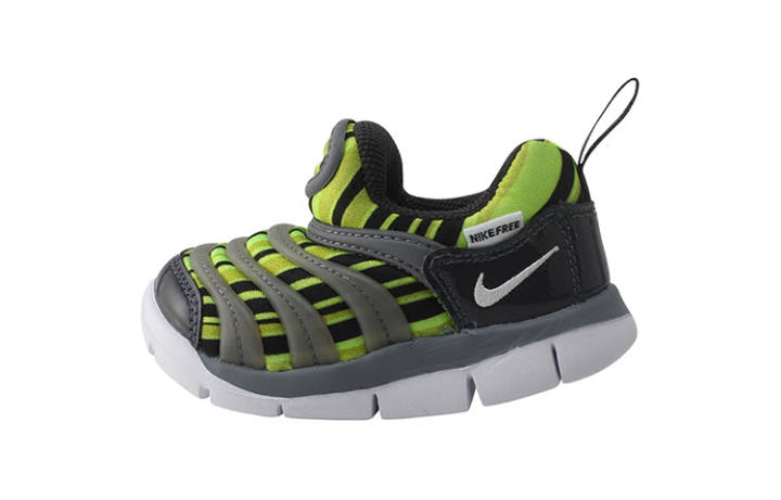 Nike Nike Caterpillar Low top Running Shoes Gray Green Infant And Toddler