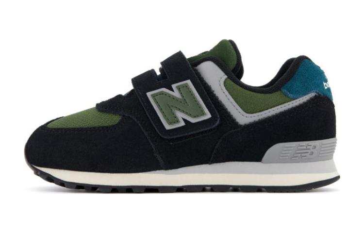 New Balance New Balance NB 574 Cushioning, Wear Resistant Kids Lifestyle Shoes Black Kids'