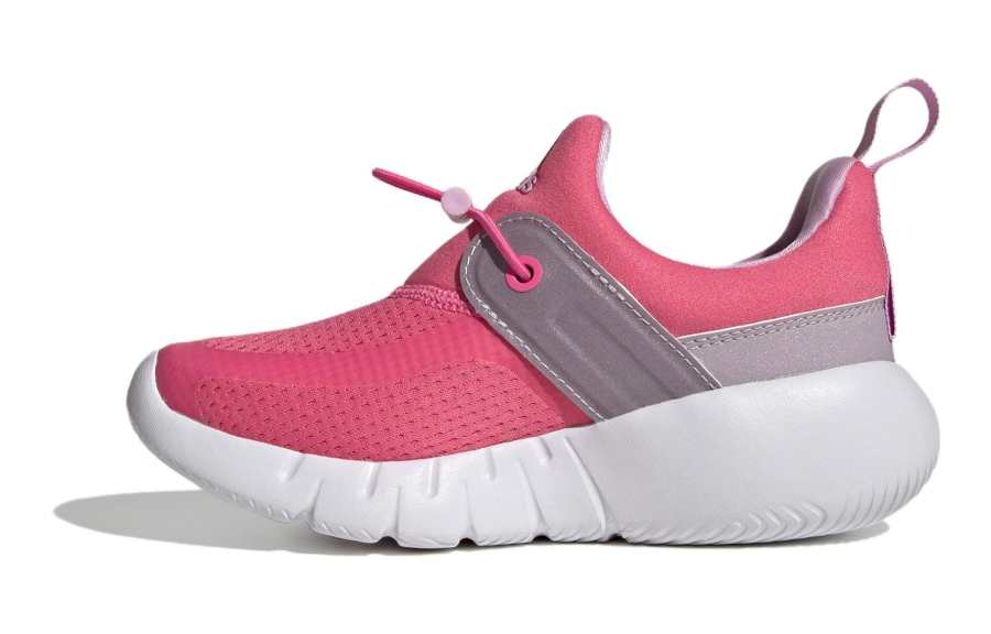 Adidas Adidas Rapidazen Slip on Cushioning Abrasion Resistant Cushioning, Wear Resistant Low top Kids Lifestyle Shoes Pink