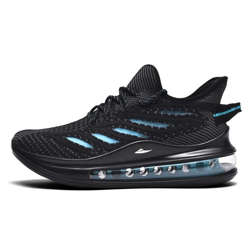 KUDING Cushioning Slip Resistant Abrasion Resistant Breathable Low top Running Shoes Men's