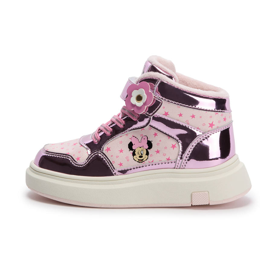 Disney Mickey Mouse Lightweight Cushioning Thermal Slip Resistant Mid top Outdoor Shoes Kids'