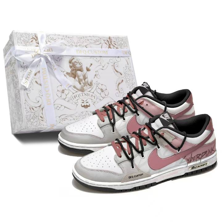 Nike Nike Dunk Phantom Pink Slip Resistant Cushioning Abrasion Resistant Quick Dry Balance