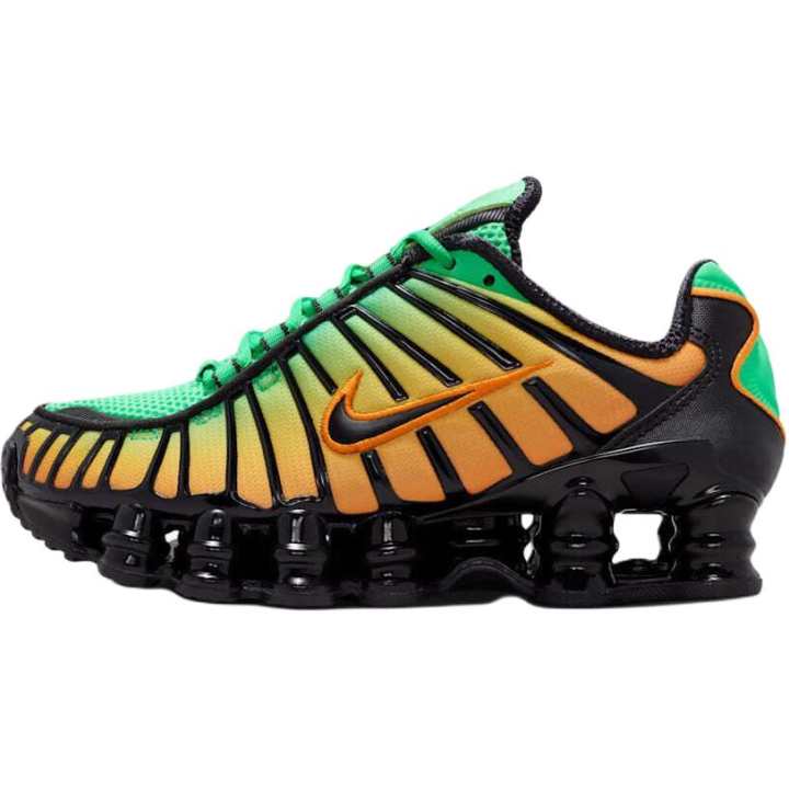 Nike Nike Shox TL Series Low top Running Shoes Yellow Green Unisex
