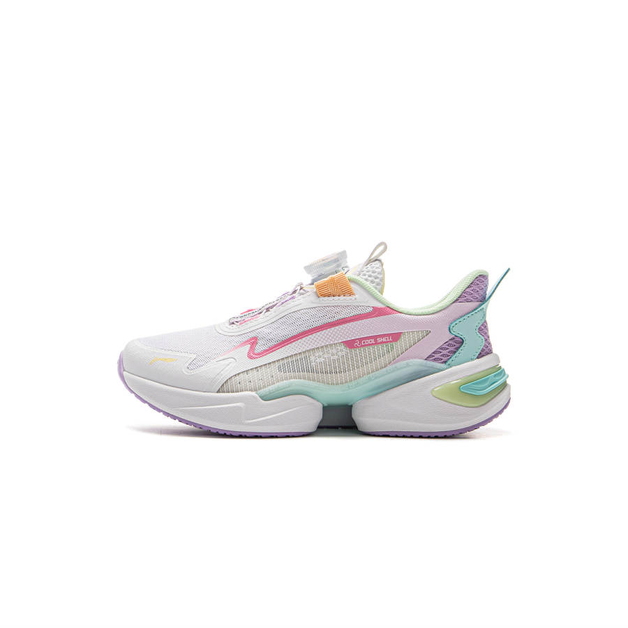 Li-Ning YOUNG Li Ning YOUNG Sports Life Collection Kids Lifestyle Shoes Standard White/Vero Rose Purple Kids'