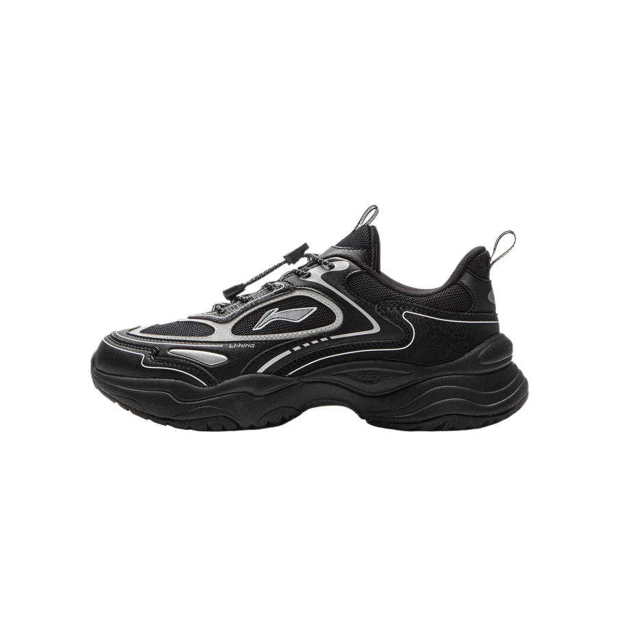 Li-Ning YOUNG Li Ning YOUNG Sports Life Collection Low top Kids Lifestyle Shoes Black Kids'