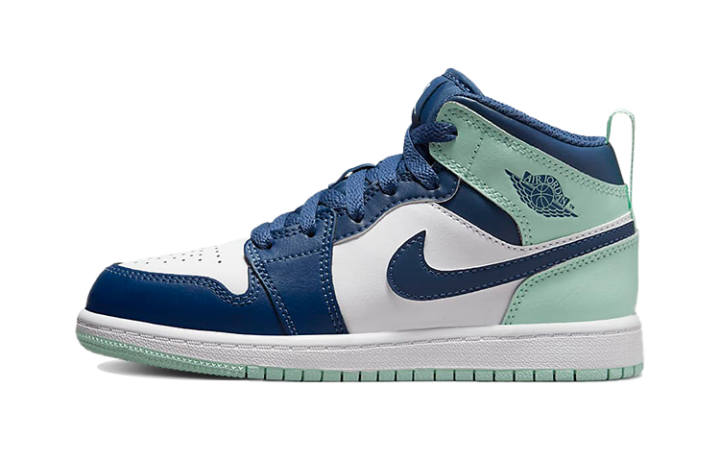 Jordan Jordan 1 Mid Mystic Navy Mint Foam PS