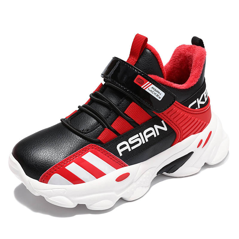 ASIAN MICKEY Low top Kids' Running Shoes Black Red Kids
