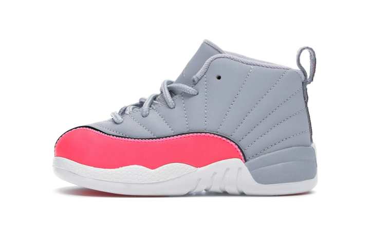 Jordan Jordan 12 Retro Wolf Grey Racer Pink TD