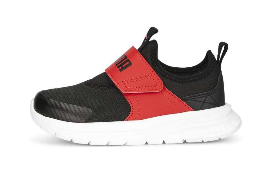 PUMA Puma Evolve Slip-On Little Kid 'Black For All Time Red'