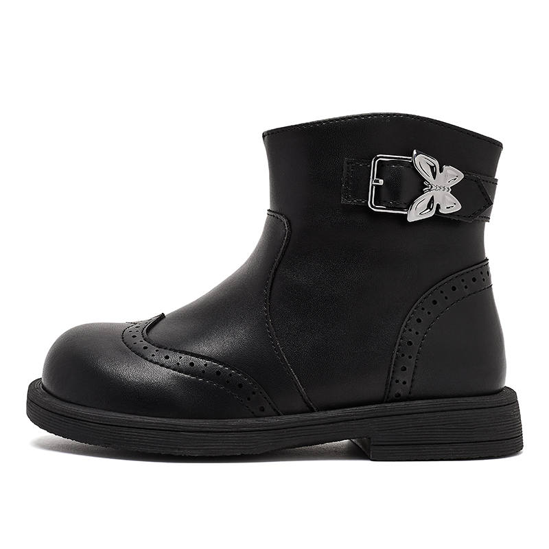 HOBIBEAR Kids' Leather Boots Kids