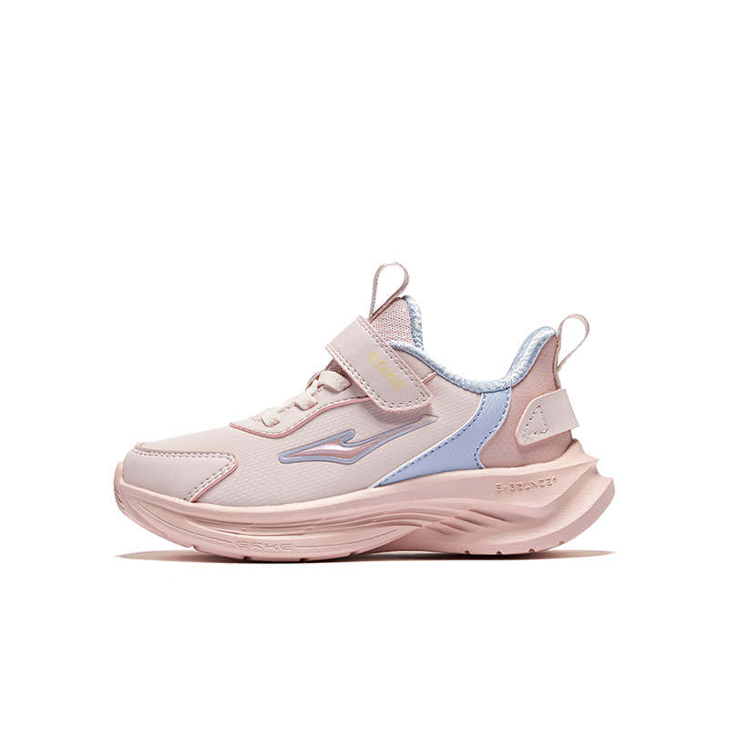 ERKE KIDS Slip Resistant Abrasion Resistant Slip Resistant Abrasion Resistant Low top Kids' Running Shoes Pink Kids'