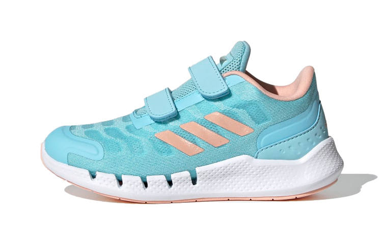 Adidas Adidas Climacool 2.0 Heat Rdy Breathable Low top Kids' Running Shoes Blue Pink Children Aged 3 7 Years Old