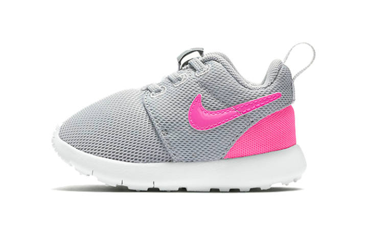 Nike Nike Roshe One Low top Toddler Shoes Gray Pink Infant And Toddler