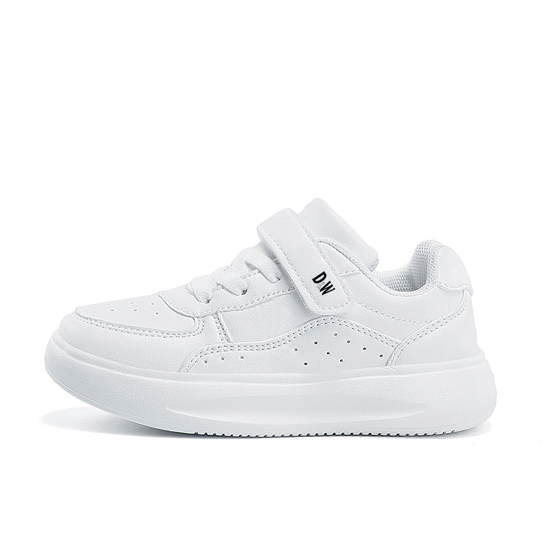 D&W Synthetic Leather Cushioning Abrasion Resistant Cushioning, Wear Resistant Low top Skateboard Shoes Kids'