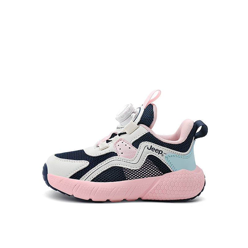 Jeep Low top Running Shoes Deep Blue Pink Kids'