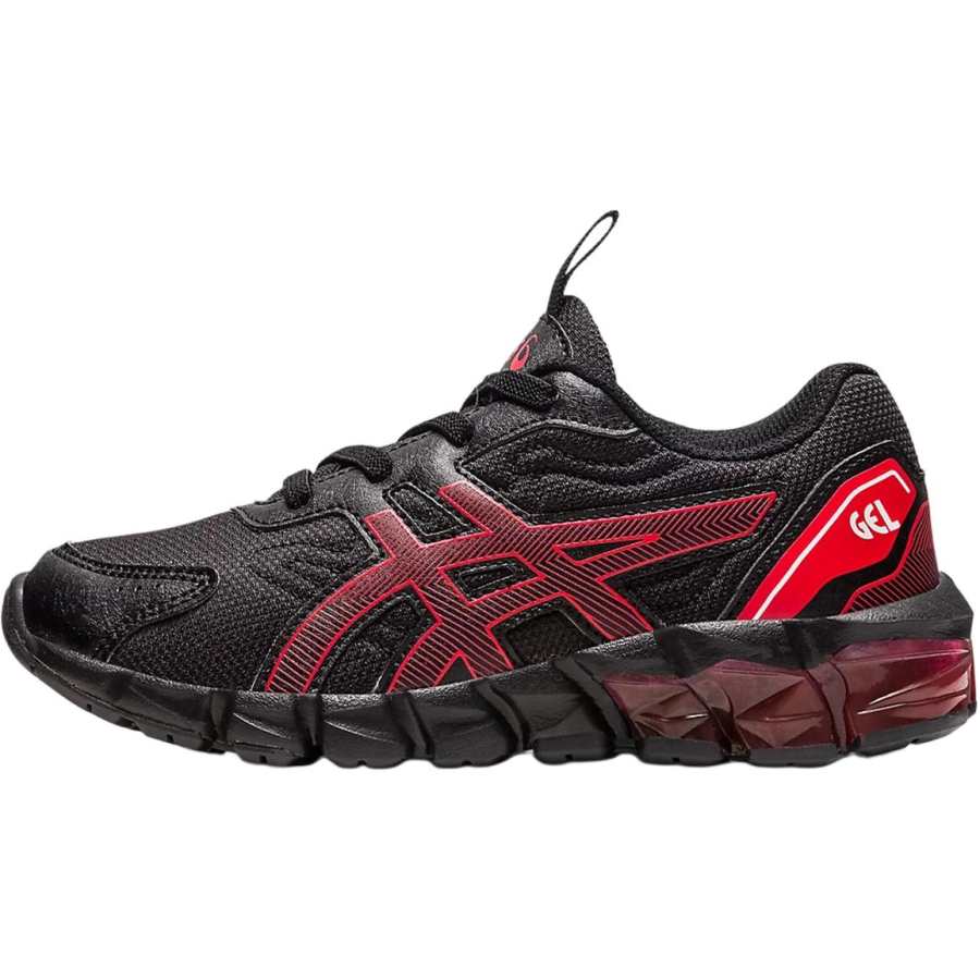 Asics Gel Quantum 90 3 Low top Kids' Running Shoes Black Red Children Aged 3 7 Years Old
