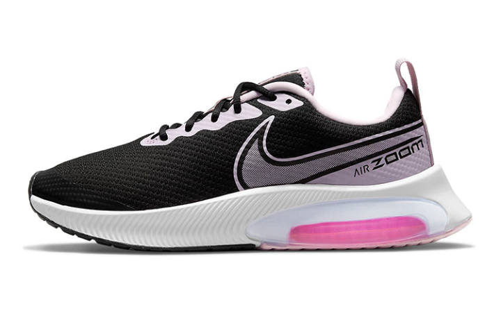 Nike Nike Air Zoom Arcadia Slip Resistant Cushioning Breathable Low top Running Shoes Black Pink Unisex