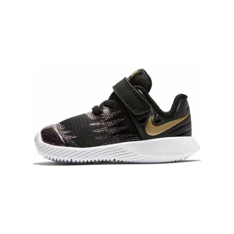 Nike Nike Star Runner Slip Resistant Cushioning Abrasion Resistant Low top Toddler Shoes Black Infant And Toddler