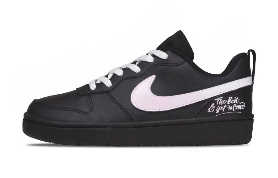 Nike Nike Court Borough Unfinished Poem Leather Slip Resistant Height Increasing Slip Resistant Height Increasing Low top