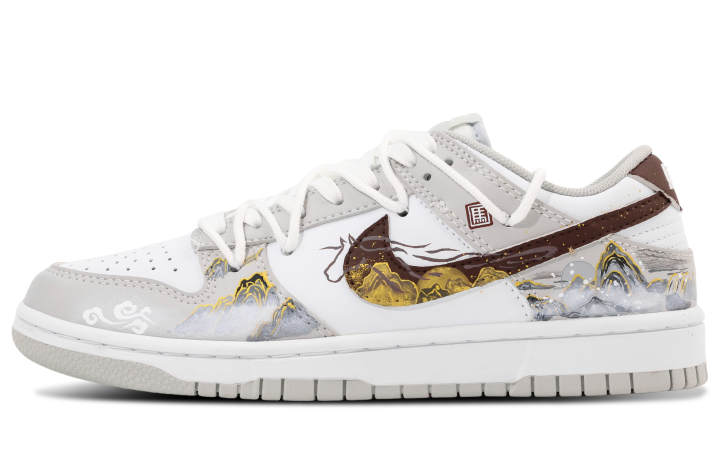 Nike Nike Dunk Chasing The Moon Across The Mountains Skateboard Shoes Unisex