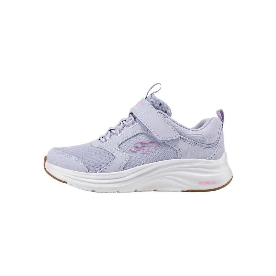 Skechers Kids Comfortable Slip Resistant Slip Resistant Low top Kids Lifestyle Shoes Lavender Kids'