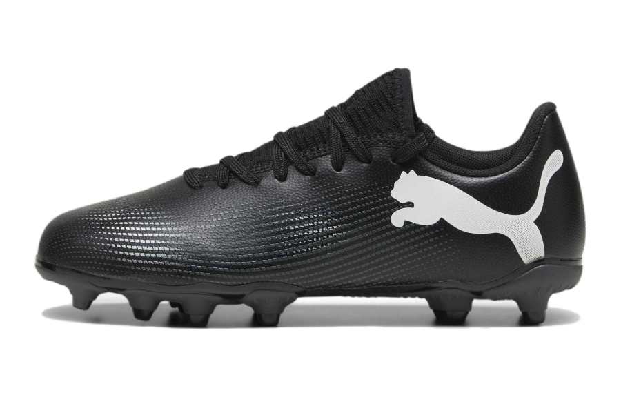 PUMA FUTURE 7 PLAY Low top Kids' Soccer Shoes Black White Kids'