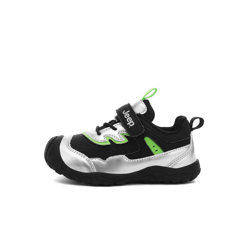 Jeep Running Collection Slip Resistant Abrasion Resistant Low top Kids Lifestyle Shoes Children Aged 3 7 Years Old