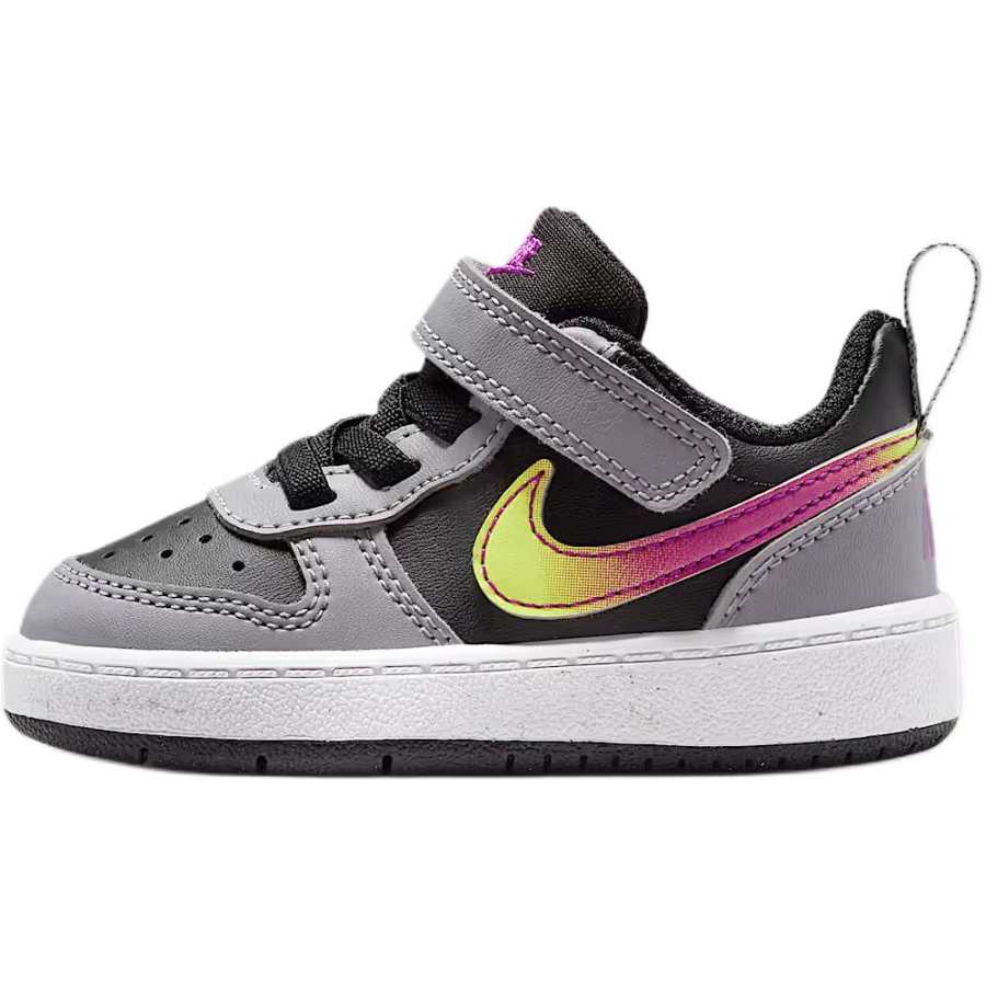 Nike Nike Court Borough Toddler Shoes Black Gray Infant And Toddler