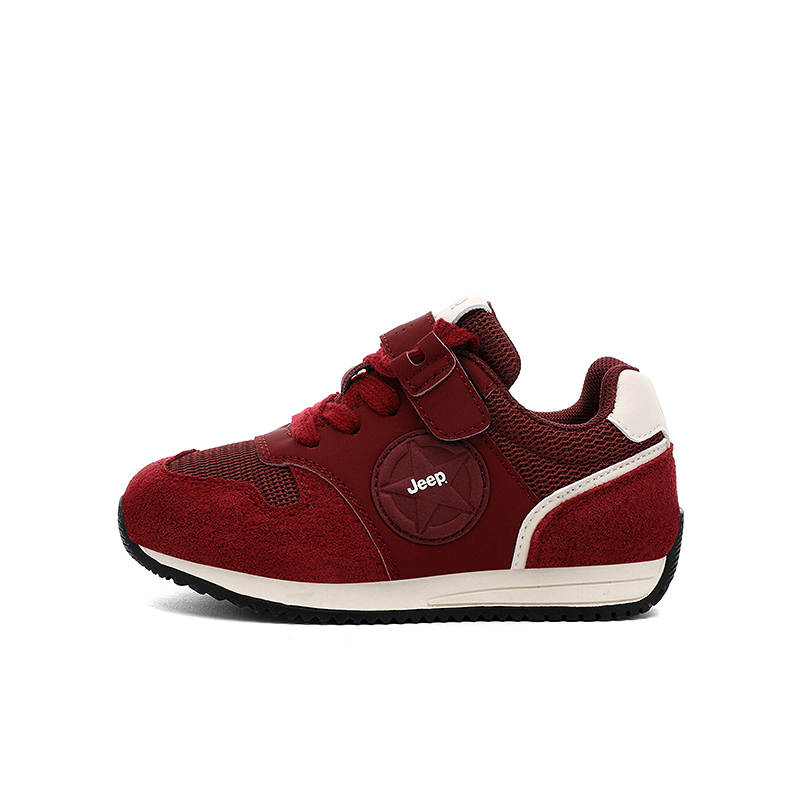 Jeep Slip Resistant Abrasion Resistant Low top Kids Lifestyle Shoes Ancora Red Kids'