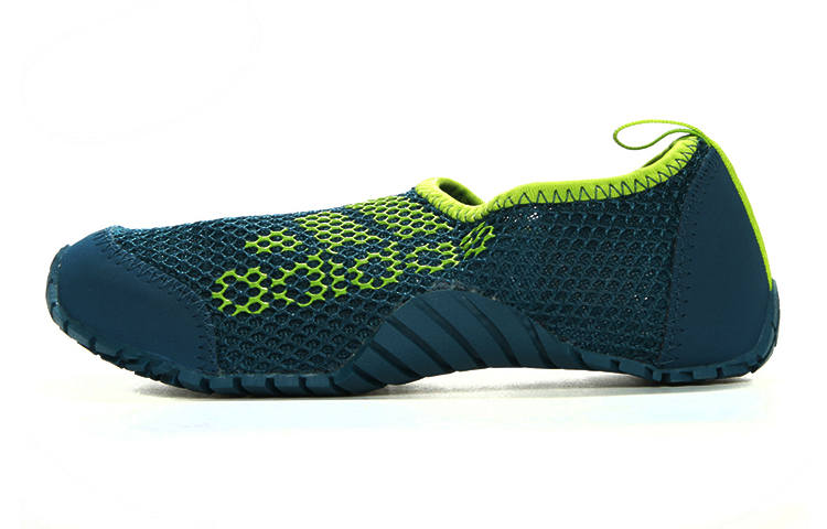 Adidas Adidas Kurobe K Slip Resistant And Breathable Low top Kids' Outdoor Shoes Asphalt Blue Kids'