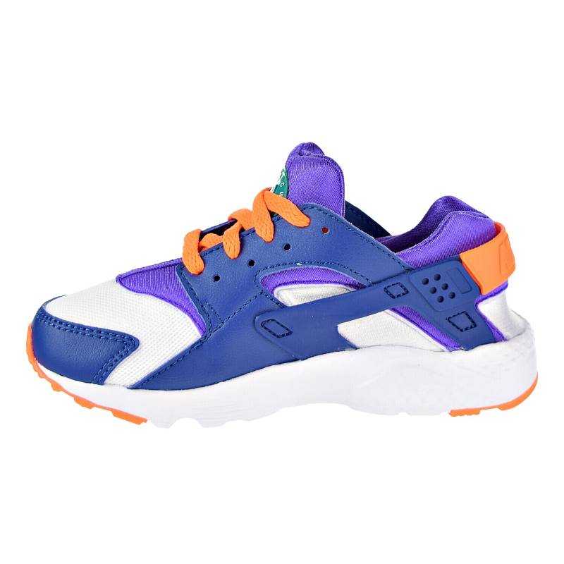 Nike Nike Air Huarache Slip Resistant Abrasion Resistant Low top Kids' Running Shoes Blue Children Aged 3 7 Years Old