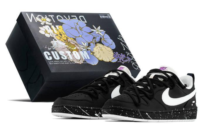 Nike Nike Court Borough Snowy Night Panda Slip Resistant Cushioning Slip Resistant Cushioning Low top