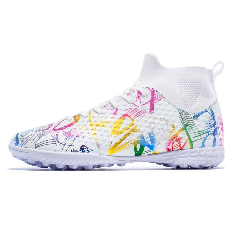 HBRK Rebound High top Kids' Soccer Shoes Teenagers