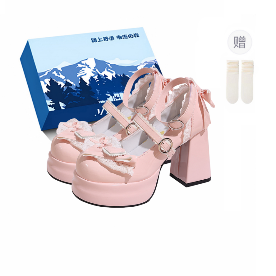 XIAOLUMILI Mary Jane Shoes Teenagers