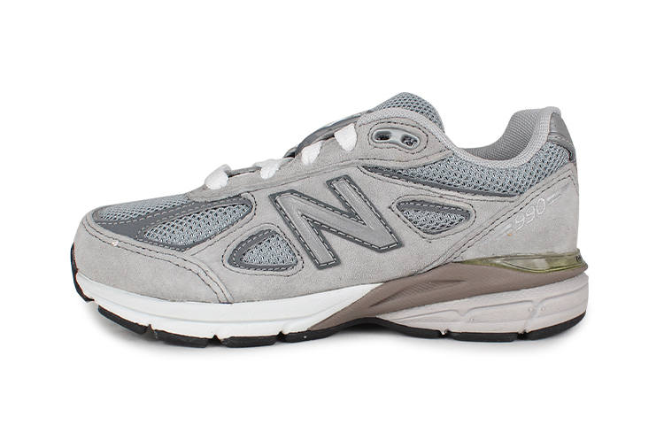 New Balance New Balance NB 990 V4 Kids Lifestyle Shoes Gray Children Aged 3 7 Years Old