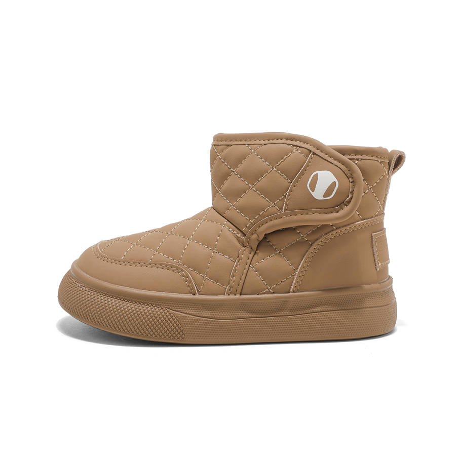 BIG WASP Synthetic Leather Fleece Lined Outdoor Casual Cushioning Abrasion Resistant Thermal High top Kids' Boots Kids'