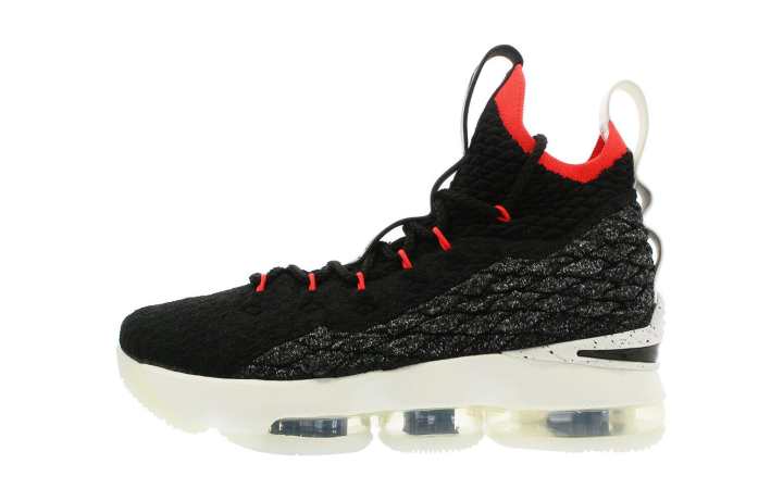 Nike Nike LeBron 15 Black Bright Crimson GS