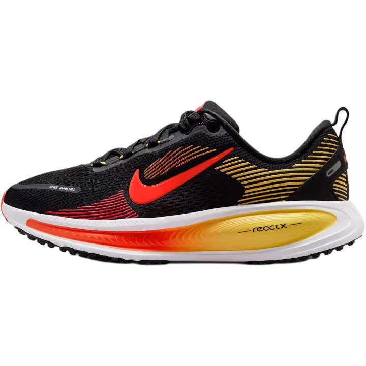 Nike Nike Vomero 18 Fabric Low top Running Shoes Black Red Orange Unisex