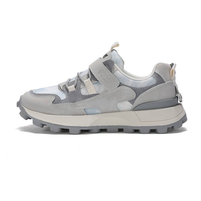 Pony Cushioning Breathable Cushioning Breathable Kids Lifestyle Shoes Gray Kids'