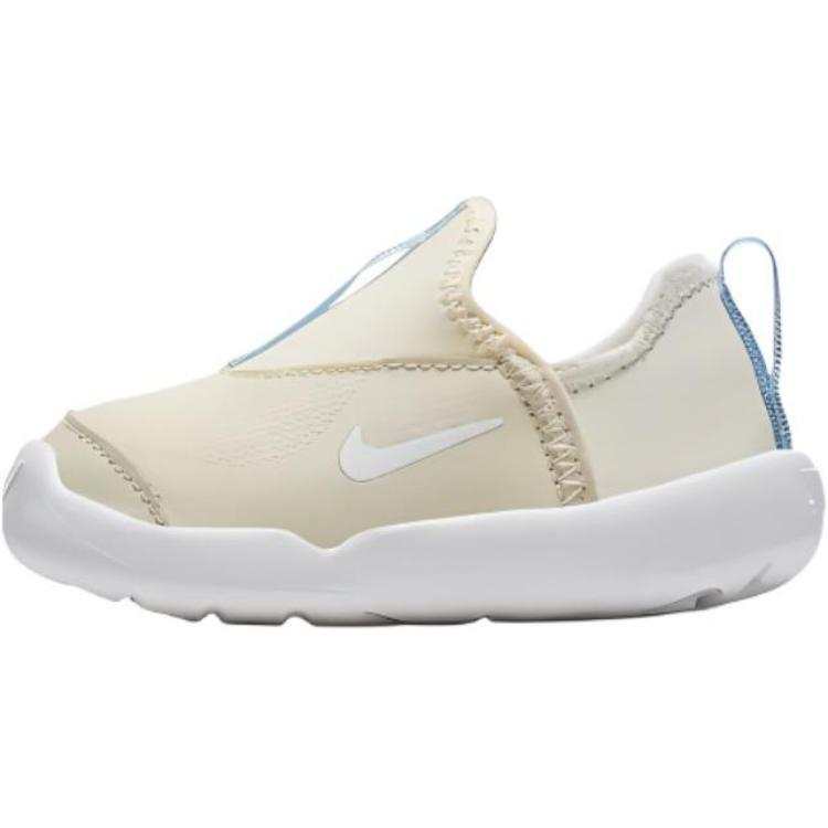 Nike Nike Lil' Swoosh Kids' Shoes Slip Resistant Abrasion Resistant Low top Toddler Shoes Beige Infant And Toddler