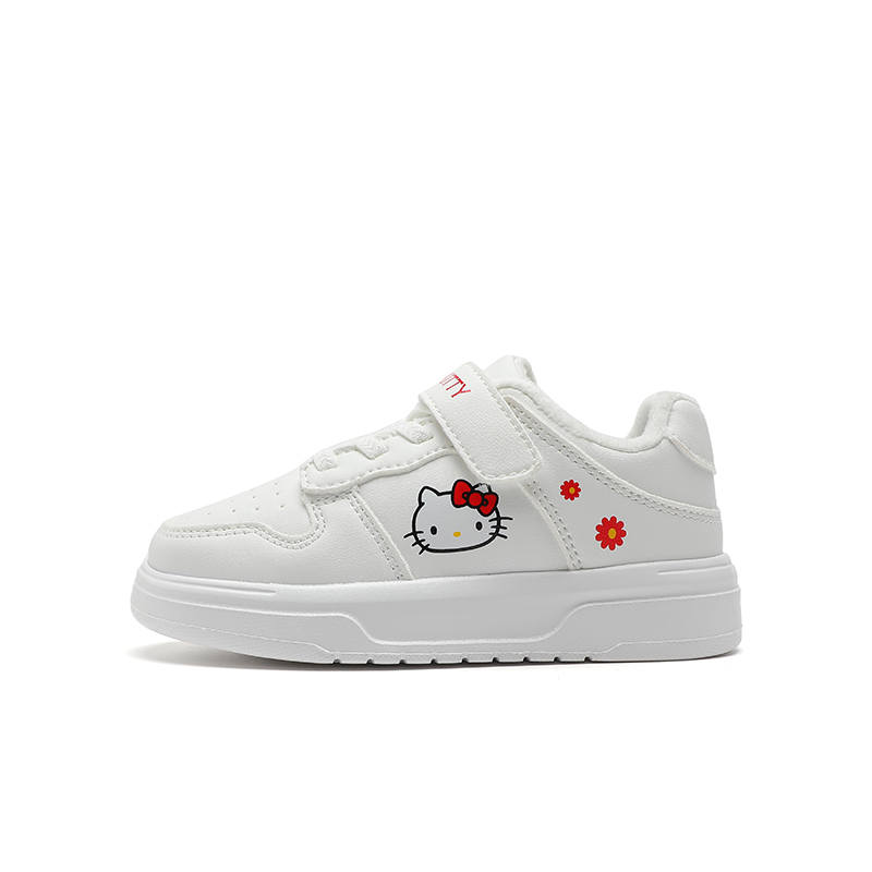 Sanrio Hello Kitty Abrasion Resistant Rebound Lightweight Cushioning Thermal Balance Low top Kids' Skateboarding Shoes