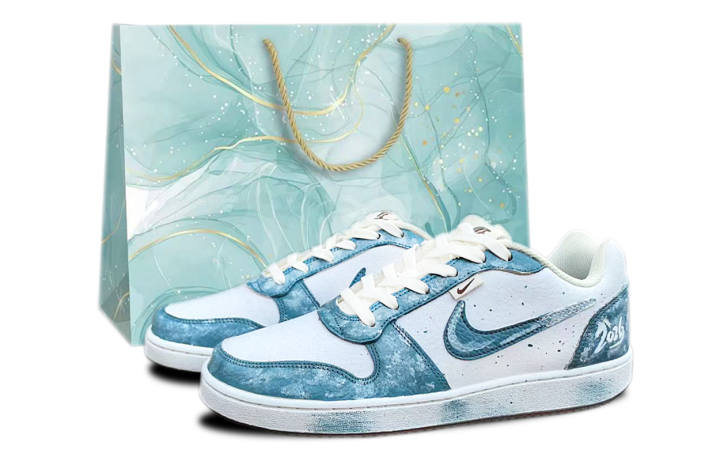 Nike Nike EBERNON Cushioning Abrasion Resistant Cushioning, Wear Resistant Low top Skateboard Shoes Men's